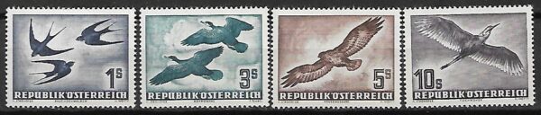 PTAKI AUSTRIA MI.984-987**