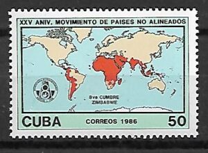 MAPA KUBA MI.3035**