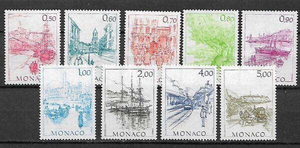 SŁANIA MONAKO MI.1731-1739**