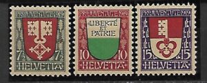 HERBY SZWAJCARIA MI.149-151**