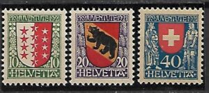 HERBY SZWAJCARIA MI.172-174**