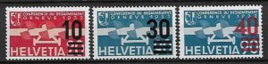 SAMOLOTY SZWAJCARIA MI.291-293**