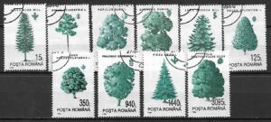 DRZEWA RUMUNIA MI.4982-4991 KASOWANY