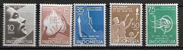ROCZNICA INDONEZJA MI.232-236**