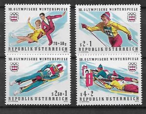 OLIMPIADA ZIMOWA AUSTRIA MI.1499-1502**