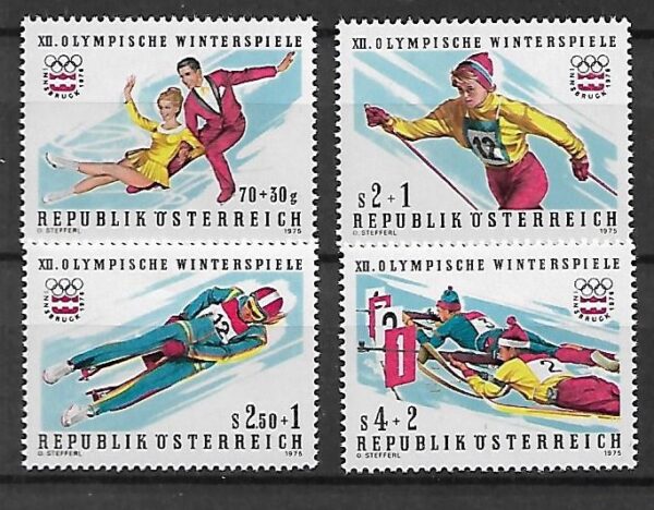 OLIMPIADA ZIMOWA AUSTRIA MI.1499-1502**