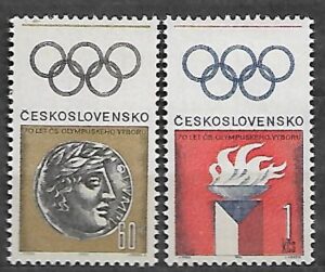 OLIMPIADA CZECHOSŁOWACJA MI.1642-1643**