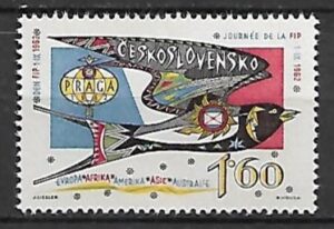 DZIEŃ ZNACZKA CZECHOSŁOWACJA MI.1361**