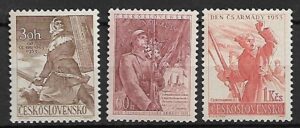 WOJSKO CZECHOSŁOWACJA MI.826-828**