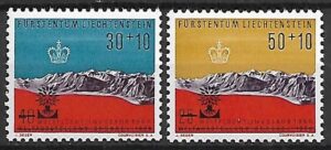 KSIĘSTWO LIECHTENSTEIN MI.389-390**