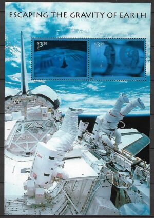 HOLOGRAM STACJA KOSMICZNA USA MI.BL.54**
