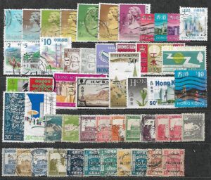 ZESTAW ZNACZKÓW HONGKONG I PALESTYNA NR 1
