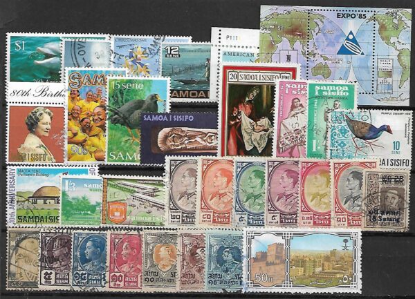 ZESTAW ZNACZKÓW SAMOA I SISIFO NR 1