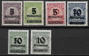 NIEMCY MI.332-337A**