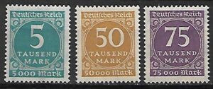 NIEMCY RZESZA MI.274-276**