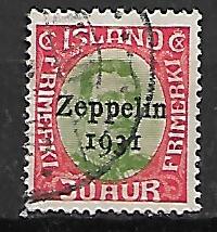 ZEPPELIN ISLANDIA MI.147 KASOWANY