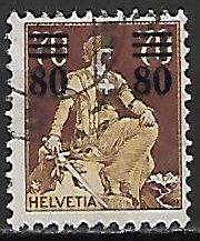 SZWAJCARIA MI.127 KASOWANY