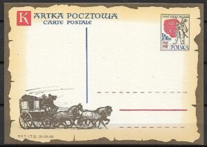 Cp.FI.159**400 LECIE POCZTY POLSKIEJ