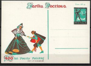 Cp.FI.158**400 LECIE POCZTY POLSKIEJ