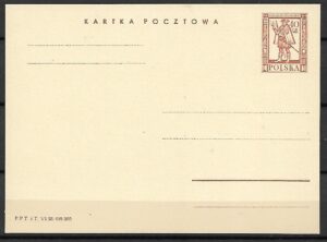 Cp.FI.161**400 LECIE POCZTY POLSKIEJ
