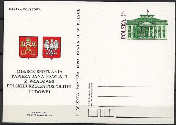 Cp.FI.830b**WIZYTA PAPIEŻA JANA PAWŁA II W POLSCE
