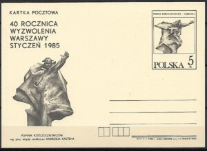 Cp.FI.894**40 ROCZNICA WYZWOLENIA WARSZAWY