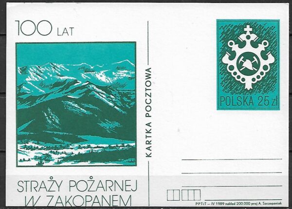 Cp.FI.996**100 LAT STRAŻY POŻARNEJ W ZAKOPANEM