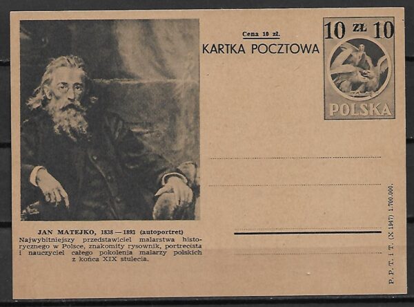 Cp.FI.121 ILUSTRACJA 9 NADRUK 15**JAN MATEJKO