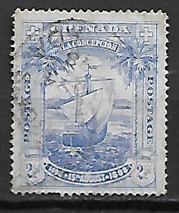 KOLONIA ANGIELSKA GRENADA MI.40x KASOWANY