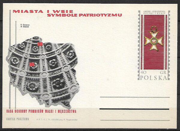 Cp.FI.481**MIASTA I WSIE SYMBOLE PATROITYCZNE