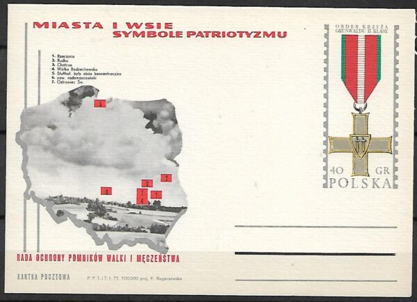 Cp.FI.483**MIASTA I WSIE SYMBOLE PATROITYCZNE