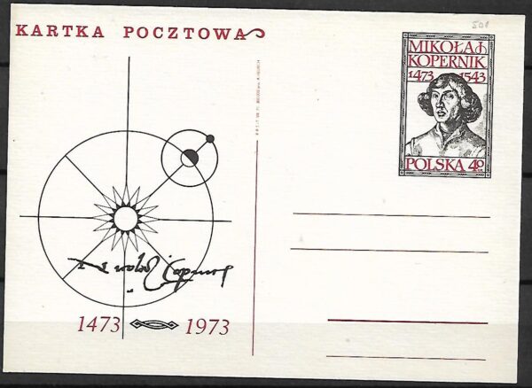 Cp.FI.501**500 LECIE URODZIN MIKOŁAJA KOPERNIKA