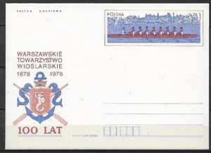 Cp.FI.699**100 LECIE WARSZAWSKIEGO TOWARZYSTWA WIOŚLARSKIEGO