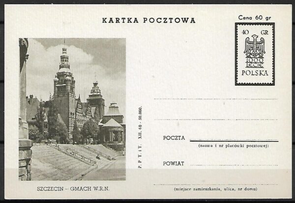 Cp.FI.205c** ILUSTRACJA NR 4 1000 LECIE PAŃSTWA POLSKIEGO