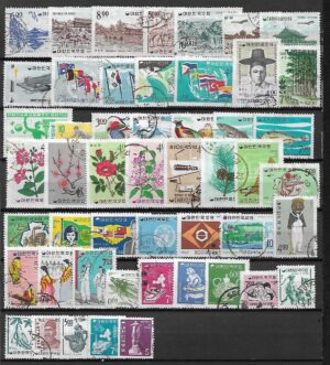 ZESTAW ZNACZKÓW KOREA NR 2