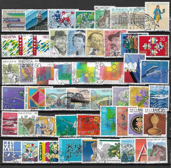 ZESTAW ZNACZKÓW SZWAJCARIA NR 24