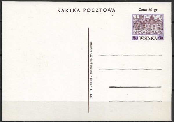 Cp.FI.203**ZABYTKOWE BUDOWLE MIAST POLSKICH