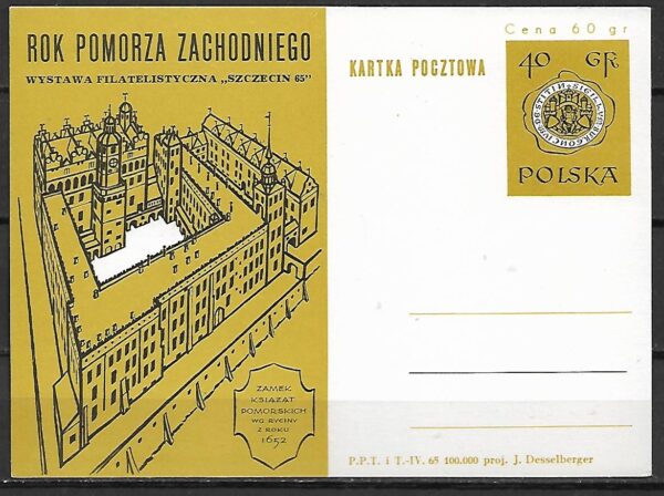Cp.FI.274** SZCZECIN ROK POMORZA ZACHODNIEGO