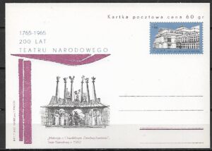 Cp.FI.291** 200 LECIE TEATRU NARODOWEGO W WARSZAWIE