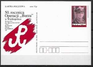 Cp.FI.1084**50 ROCZNICA OPERACJI ''BURZA'' WIELKOPOLSCE PŁK.H.KOWALÓWKA