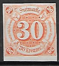 KSIĘSTWO NIEMIECKIE THURN UND TAXIS MI.25*