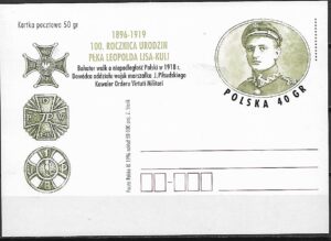 Cp.FI.1136**100 ROCZNICA URODZIN PUŁKOWNIKA LEOPOLDA LISA-KULI