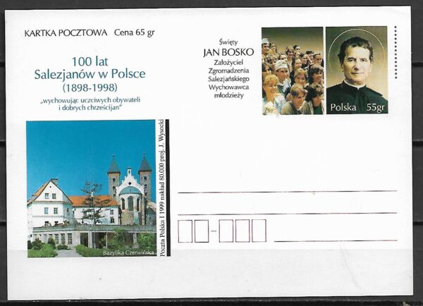 Cp.FI.1197**100 LAT SALEZJANOW W POLSCE