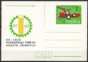 Cp.FI.584**20 LECIE POZŃANSKIE FABRYKI MASZYN ŻNIWNYCH