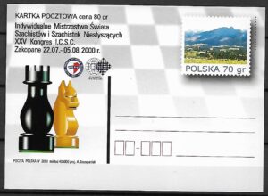 Cp.FI.1233**INDYWIDUALNE MISTRZOSTWA ŚWIATA SZACHISTÓW I SZACHISTEK NIESŁYSZĄCYCH