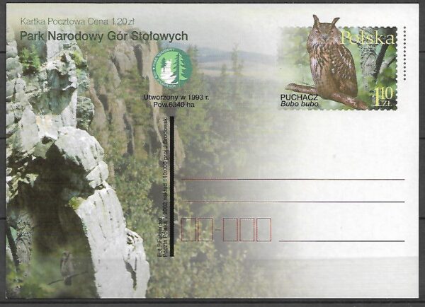 Cp. FI.1280-1281**GORCZAŃSKI PARK NARODOWY,PARK NARODOWY GÓR STOŁOWYCH