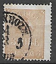 SZWECJA MI.14 KASOWANE