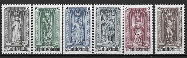 SZTUKA AUSTRIA MI.1284-1289**