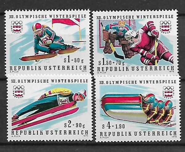 OLIMPIADA ZIMOWA AUSTRIA MI.1479-1482**