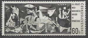 PABLO PICASSO  CZECHOSŁOWACJA MI.1637**